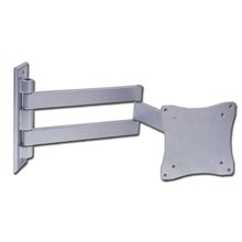 Choice Select Articulating LCD TV Mount for 10-23in screen, silver