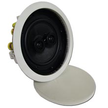 Choice Select Dual Voice Coil Stereo Ceiling Speaker 6.5in, each