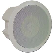 Choice Select 6.5in Ceiling Speaker w/back cover, White, pair