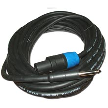 Choice Select 25ft 14ga Speaker Cable 1/4in to Speakon™-type