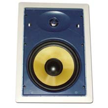 Choice Select Ultra 8in 2-way In Wall Speakers with Fiberglass Woofer and Titanium tweeter, pair