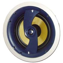 Choice Select Ultra 8in 2-way Infinite Baffle Ceiling Speaker with Fiberglass Woofer and Titanium tweeter, pair