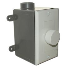 Advantage Impedance Matching Volume Control in Weatherproof Box, 100W, White