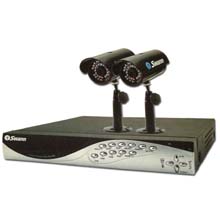 Swann Model DVR4-1150 Starter Kit with 4-Channel DVR and  2 Maxi-Brite Cameras